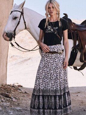 Spell & The Gypsy Collective Delirium Maxi Skirt AU XL